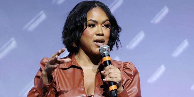 Tiffany Cross speaks onstage during AfroTech Conference 2025 at George R. Brown Convention Center on Oct. 29, 2025, in Houston, Texas.