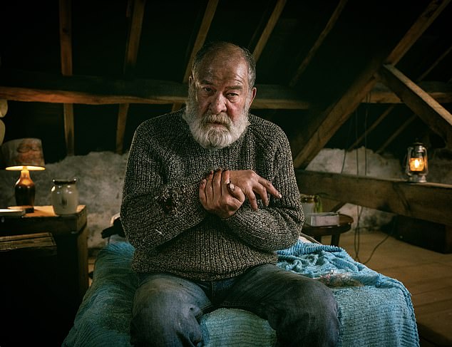 Bear Wolf, played by actor Joshua Richards, has been a staple in the village since 2019, but he's now the latest victim of supervillain Celia Daniels