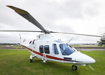 Awaiting takeoff:  Leonardo has warned that the future of its UK helicopter factory could be at risk over frustration with a delayed contract decision