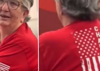 A Target employee was harassed by a social media user over her choice to wear a red Charlie Kirk shirt to work.