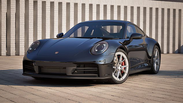 Returning to her Miss Me? podcast for a Christmas special, Ms Allen revealed all the lavish items she has purchased ¿ including a £120,000 Porsche (pictured)