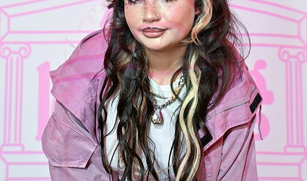 Lola Young, 24, shared her first Instagram post on Saturday since taking a career break almost three months ago, revealing her 'head is in a better place' (pictured in September)