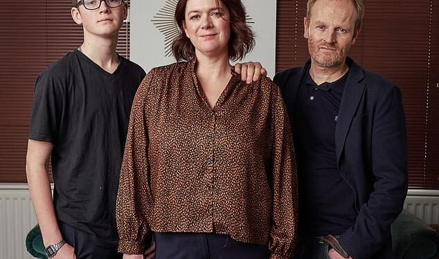 Katy Regan and Louis Quail are not a couple, despite having a son, Fergus - and never have been