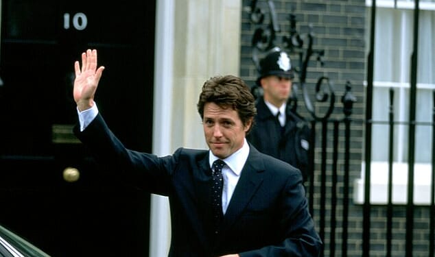 It’s a film guaranteed to return to our screens every Christmas and, 22 years on, it’s still endlessly quoted and recreated (pictured Hugh Grant)