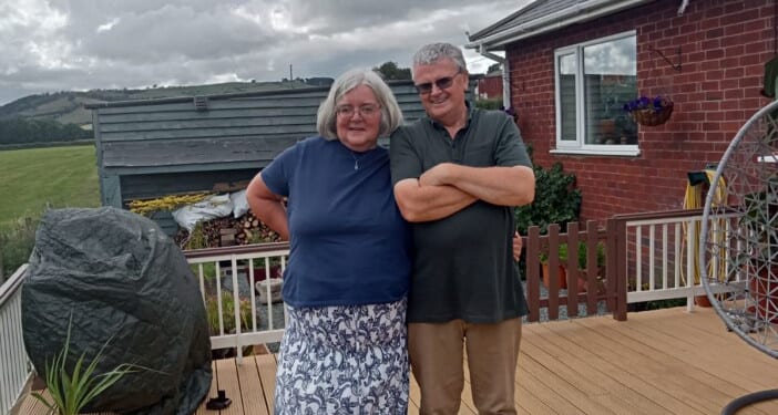 'Loving' couple killed in horror crash with Audi after car overtook tractor on narrow road as family pay tribute