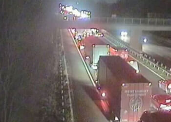 M6 closes after horror crash as traffic stands still and road expected to be shut for several hours