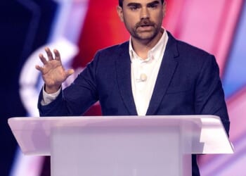 Ben Shapiro criticized fellow speaker Tucker Carlson at the first Turning Point USA AmericaFest conference since the death of founder Charlie Kirk in Phoenix, Arizona, Thursday