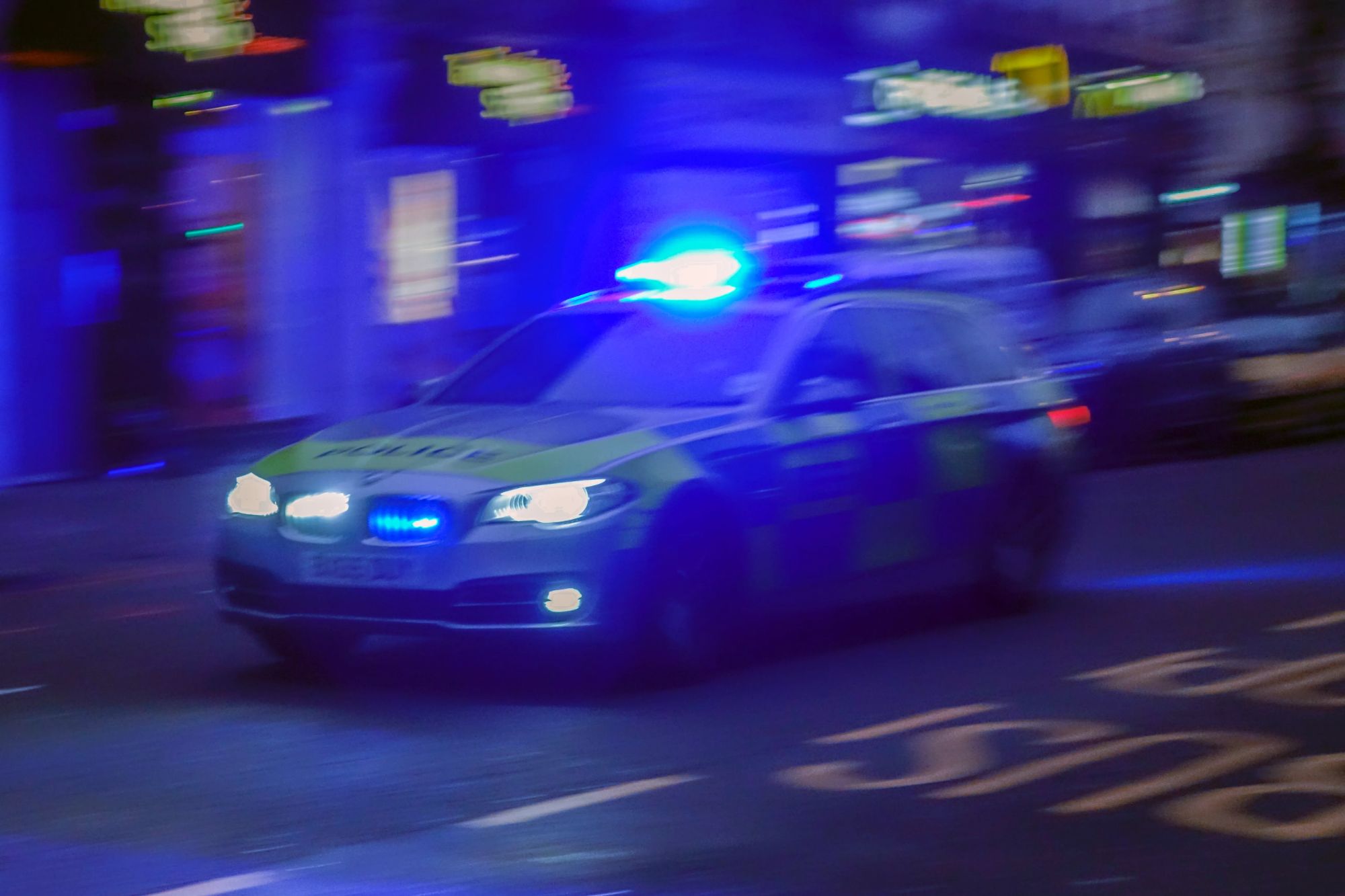 An image collage containing 1 images, Image 1 shows Europe, UK, Great Britain, England, London Area, 2018: View Of Police Car