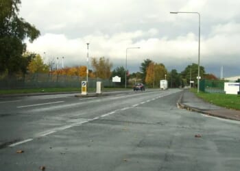 Man with 'handgun' shot and killed by police after two-vehicle crash in market town