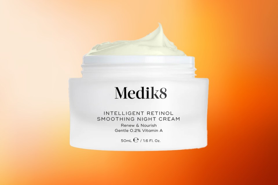 Medik8 Intelligent Retinol Smoothing Night Cream.