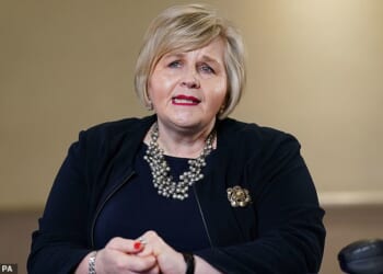 Donna Ockenden, pictured, the midwife leading the biggest inquiry into maternity failings in NHS history is charging taxpayers up to £26,000 a month