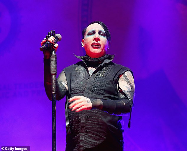 Marilyn Manson once admitted, 'I hate Christmas'; (pictured 2019)