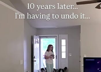 Mom-of-two Jaclyn Williams shared a video to Instagram, where she detailed her former parenting style, which she says made her children 'anxious, insecure and entitled'