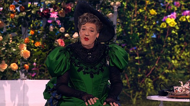 Stephen Fry performed as his character Lady Bracknell from the 2025 West End production of Oscar Wilde's The Importance of Being Earnest, discussing all the etiquette dos and don't