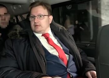 The moment Arseniy Konovalov was ambushed by Federal Security Service (FSB) agents was captured on video