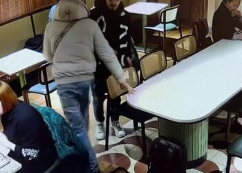 Cally Beaton was sitting in a diner, enjoying a meal on Marylebone High Street, when two brazen thieves sneakily swiped her bag