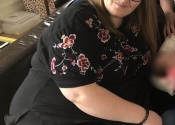 Emilly Murray tipped the scales at over 22stone at her heaviest