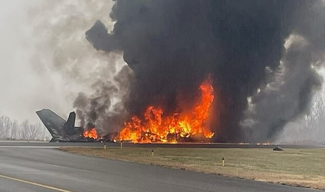 The plane crashed at Statesville Regional Airport on Thursday morning
