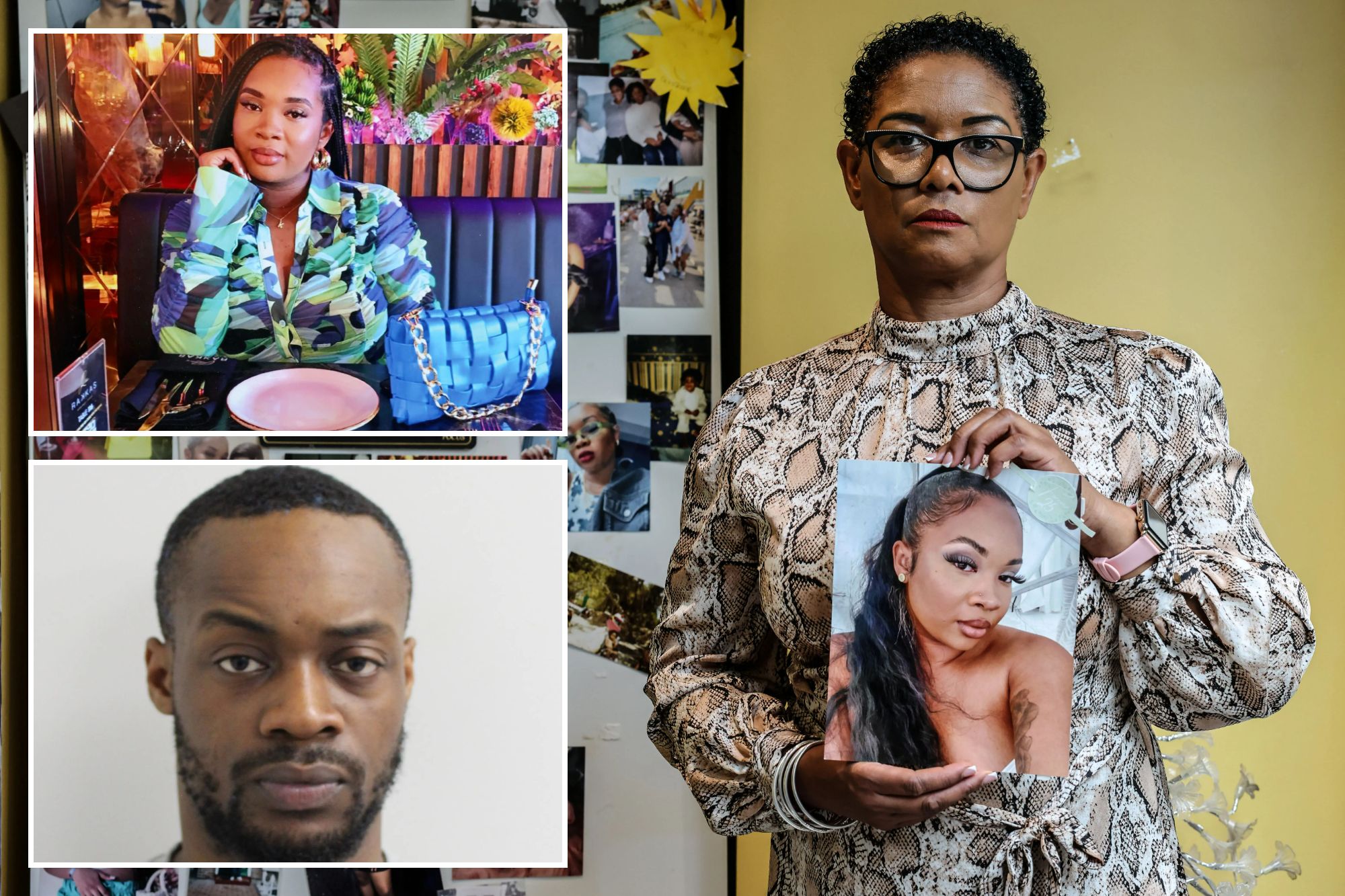 An image collage containing 3 images, Image 1 shows Linda Westcarr, Image 2 shows NINTCHDBPICT001019181532, Image 3 shows Gogoa Lois Tape court case