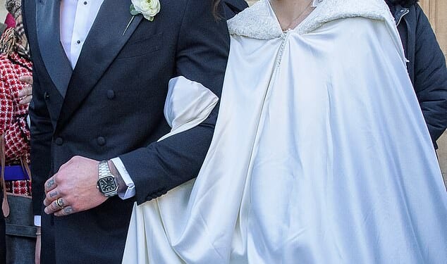 Adam and Holly Ramsay have jetted away from the family drama and off on honeymoon two days after tying the knot at Bath Abbey