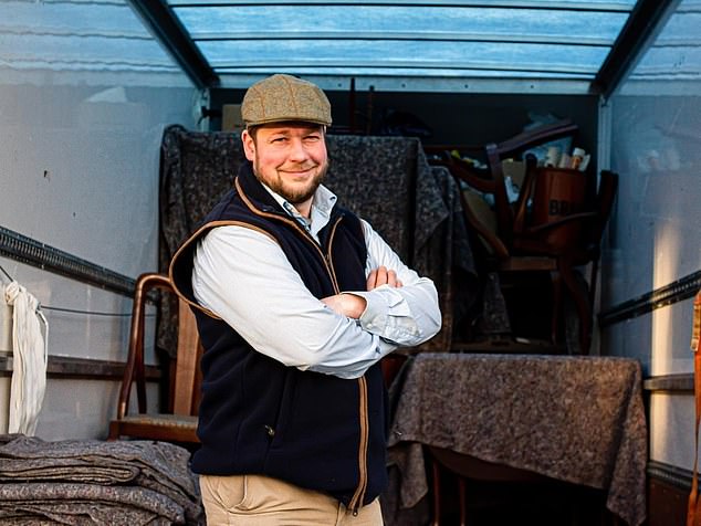 Mr Ashworth said you don't need a stately home to strike gold when it comes to antiques