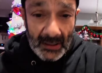 Mighty Ducks alum Shaun Weiss has revealed Tylor Chase has returned to the streets after he was placed in a 72-hour involuntary psychiatric hold last week; Weiss pictured in a Monday Instagram video