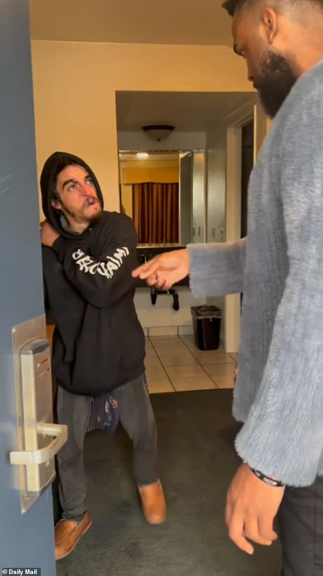 Chase received help from Daniel Curtis Lee, his one-time costar on Ned's Declassified School Survival Guide, who recently checked him into a hotel