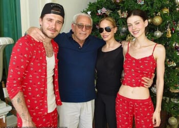Nicola Peltz has posted cosy Instagram photos of Brooklyn playing happily families with his in-laws, Nelson and Claudia Heffner Peltz, amid the ongoing feud with his parents