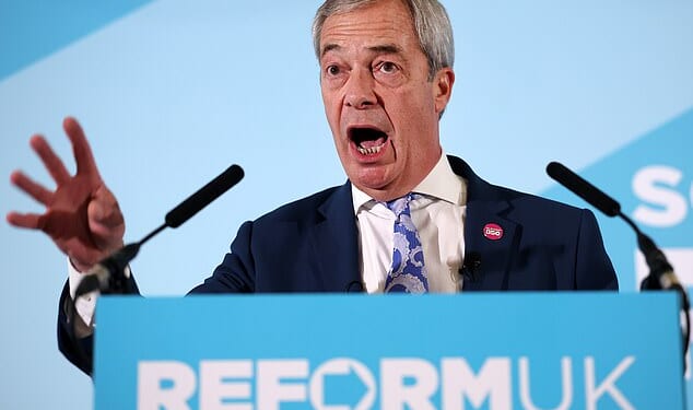 Nigel Farage claimed Britain is turning into a 'banana republic' following reports Labour is ready to delay local council elections again for millions of voters.