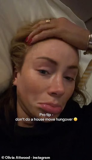 Olivia Attwood broke down in tears as she moved out of her marital home