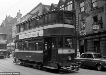 A tram scheme in Leeds has been put off until the 2030s, its old system was axed in 1959