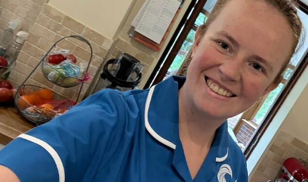 Despite her claims that it was her brother-in-law who had shared the post, it was later determined that Natalie Twomey (pictured) knew her sister was not sick at the time