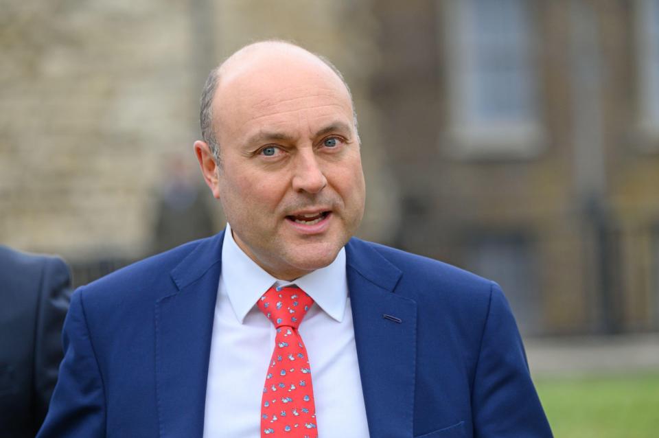 Andrew Griffith MP, Economic Secretary to the Treasury, speaking.