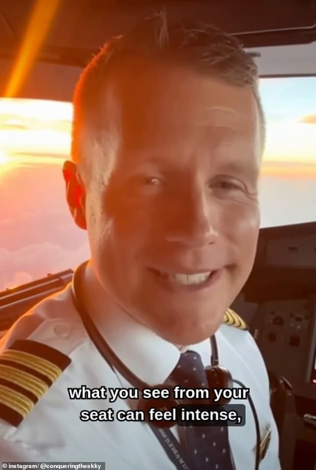In a clip shared to Instagram, a pilot revealed what turbulence looks like from the cockpit