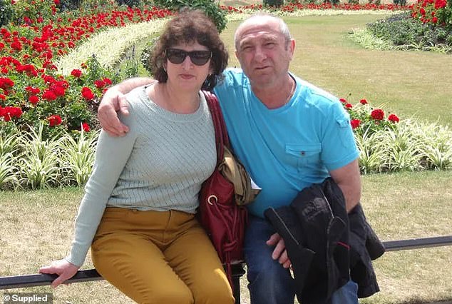 Sofia and Boris Gurman (pictured) were also killed when they tried to disarm one of the alleged gunmen