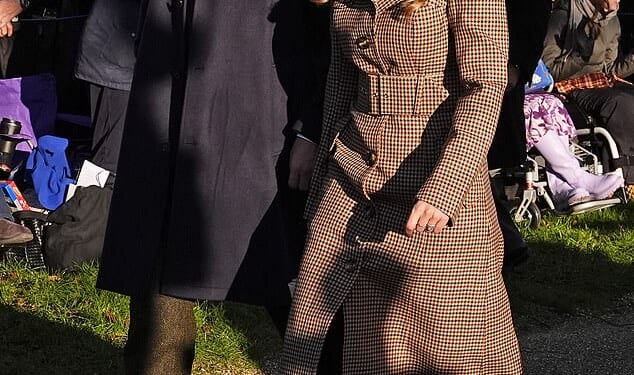 rincess Beatrice was accompanied by her husband Edoardo Mapelli Mozzi as King Charles appeared to send the message that she and sister Eugenie are not 'guilty by association'