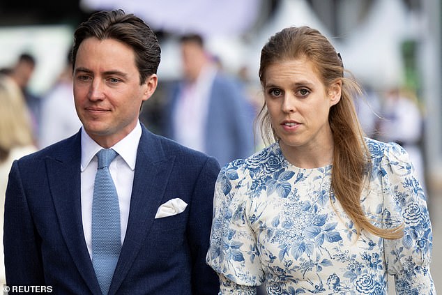 The princess is heading on a holiday abroad with husband Edoardo Mapelli Mozzi and his friends