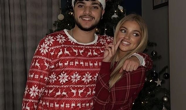Princess, 18, and Junior Andre, 20, celebrated Christmas with their father Peter and his wife Emily, after revealing how they are splitting the day with mum Katie Price