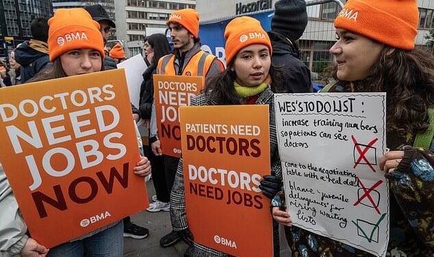 The biggest spender on facility time was the NHS, which is currently in the midst of a major strike of resident doctors co-ordinated by the BMA.