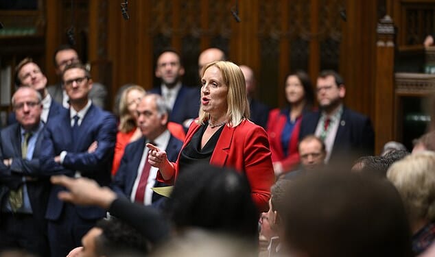 Labour backbencher Antonia Bance (Tipton and Wednesbury) was louder than a Concorde in the Commons, remarks QUENTIN LETTS