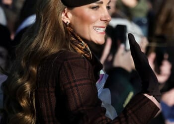The Princess of Wales was radiant as she joined the royal family for their annual Christmas service at St Mary Magdalene Church in Sandringham today