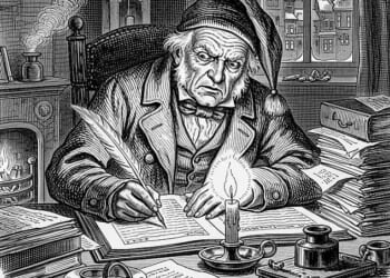 Bah humbug: Scrooge, the embodiment of the anti-festive spirit, is the archetypal heartless, soulless businessman