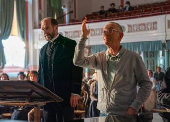 Ralph Fiennes heads a stellar cast in rousing drama ‘The Choral’