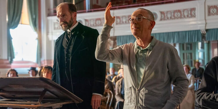Ralph Fiennes heads a stellar cast in rousing drama ‘The Choral’