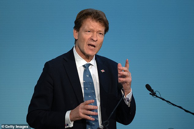 Reform deputy leader Richard Tice said: 'This government came in promising to get the cost of living under control'
