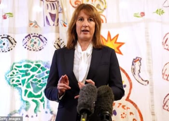 Rachel Reeves has been accused of ruining Christmas for retailers as her Budget drives shoppers away from high streets