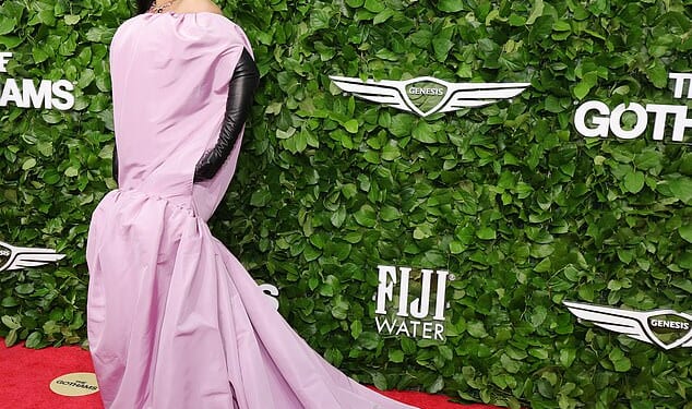 Rihanna suffered a rare fashion fail at the Gotham Film Awards on Sunday evening