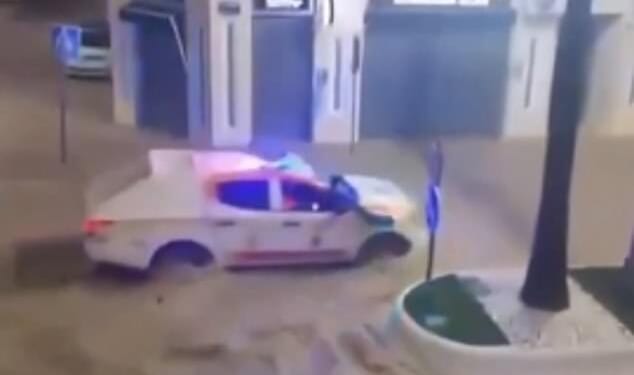 Torrential rain hit Spain's Costa del Sol with dramatic footage capturing flooded roads, fallen trees and destroyed vehicles as the region braces for more bad weather