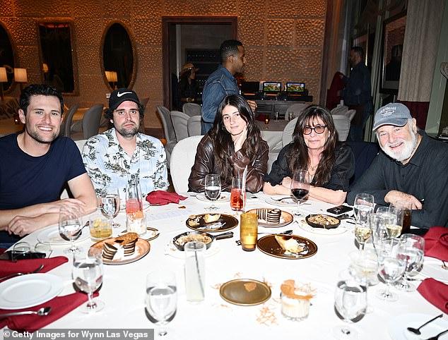 The Reiner family is pictured at a dinner in September 2024