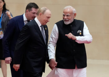 Russia and India hold summit as Trump threatens sanctions